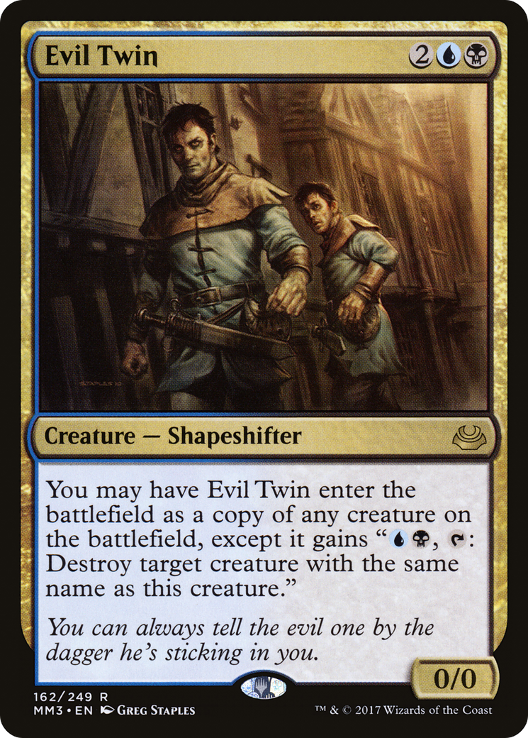 Evil Twin (MM3-162) - Modern Masters 2017