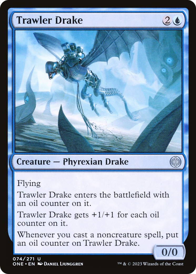 Trawler Drake (ONE-074) - Phyrexia: All Will Be One Foil