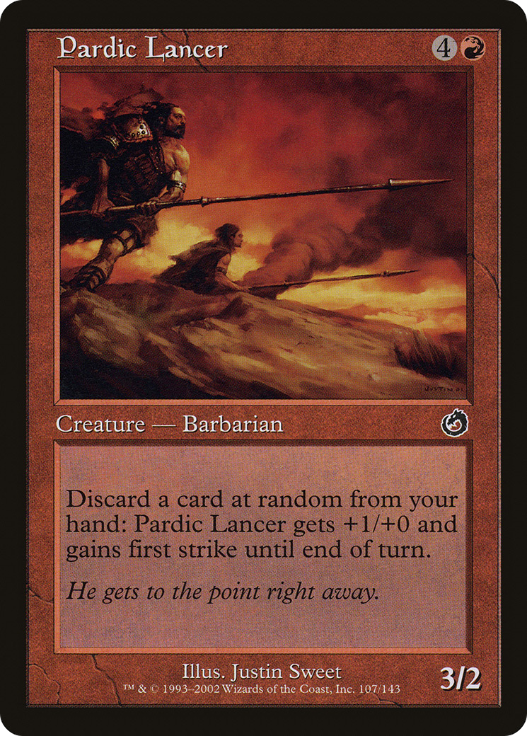 Pardic Lancer (TOR-107) - Torment