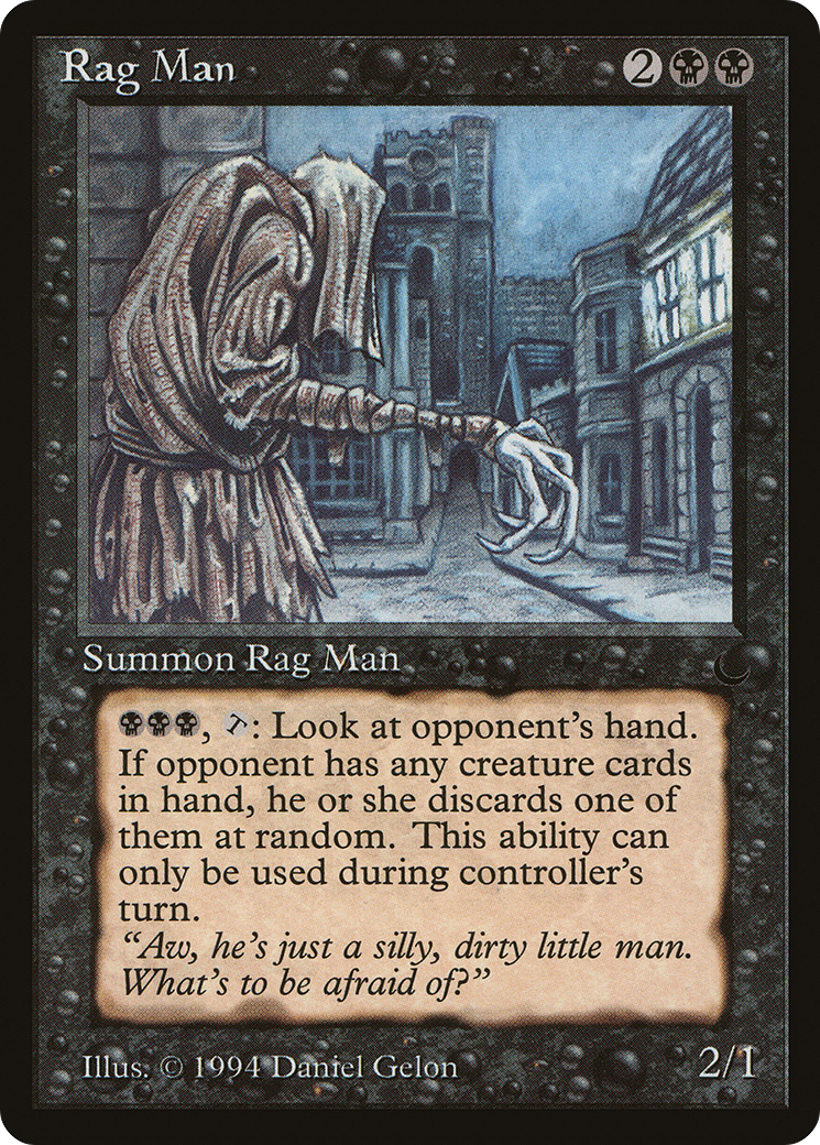 Rag Man (DRK-51) - The Dark