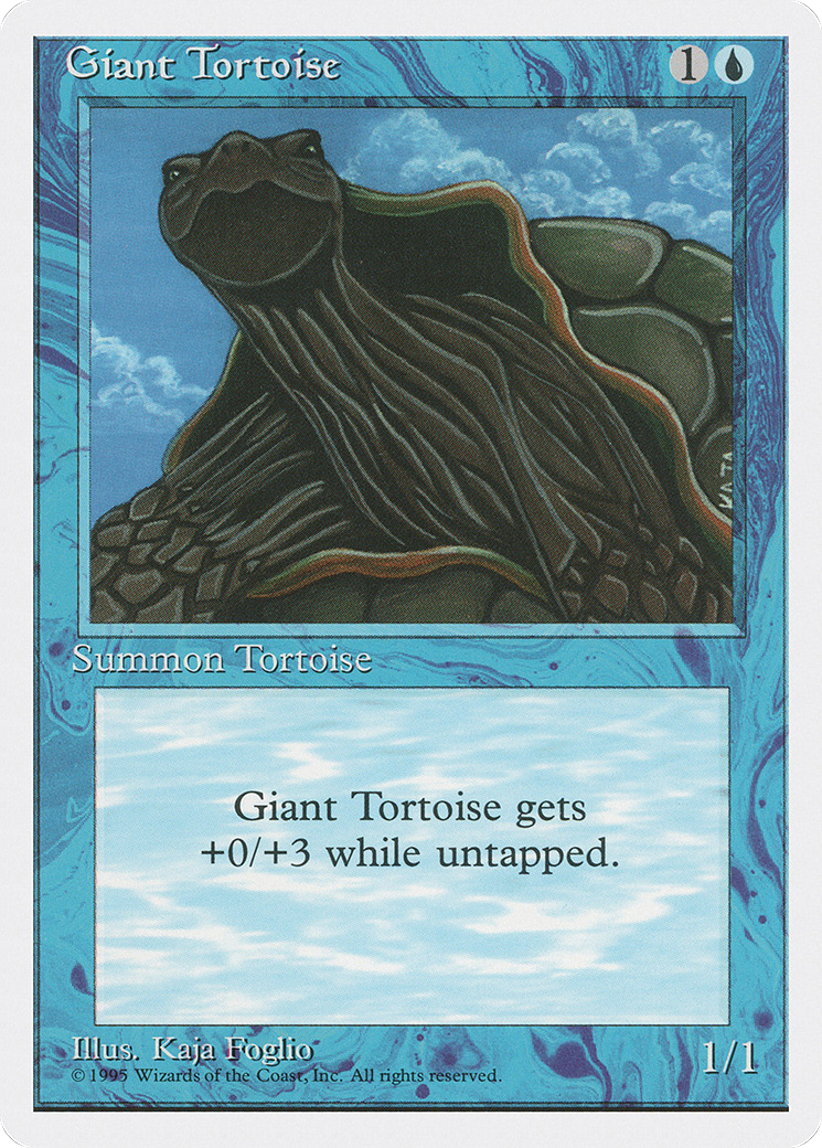 Giant Tortoise (4ED-76) - Fourth Edition