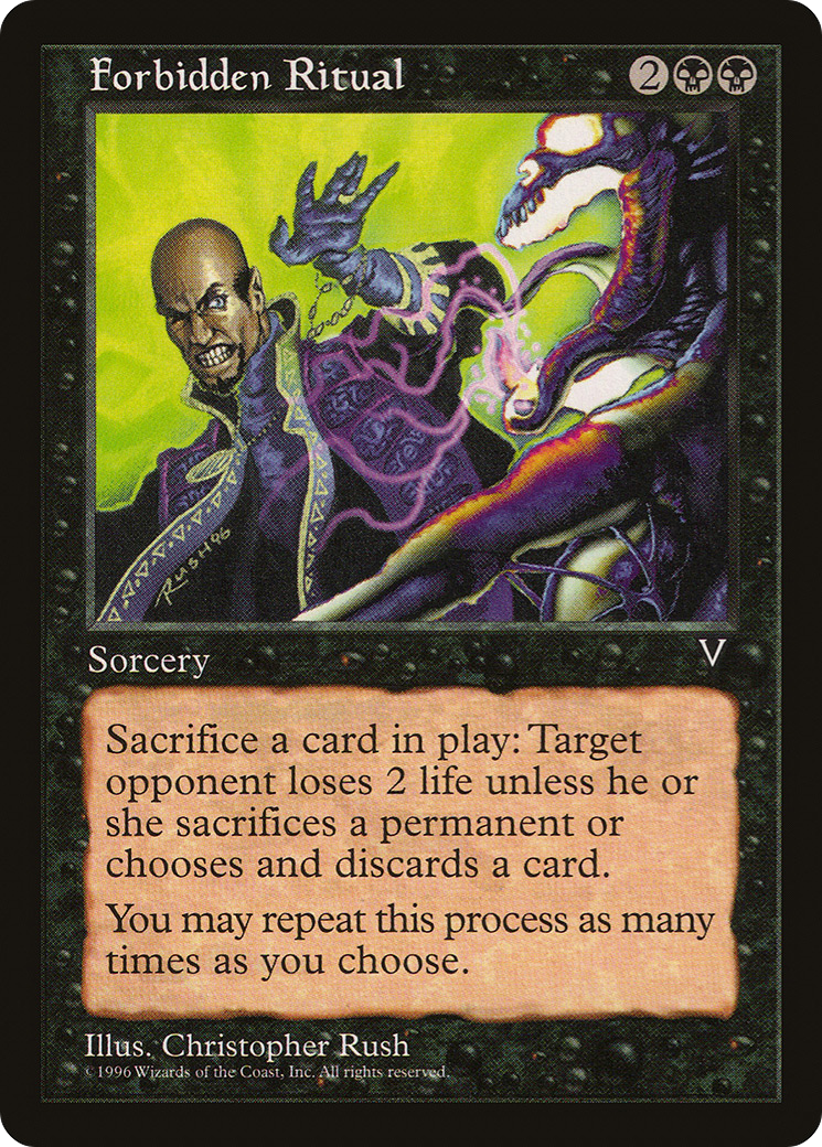 Forbidden Ritual (VIS-60) - Visions