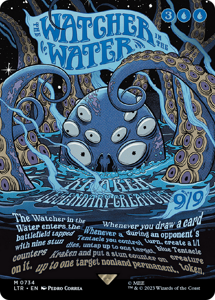 The Watcher in the Water (Borderless Poster) (LTR-734) - The Lord of the Rings: Tales of Middle-earth (Borderless)