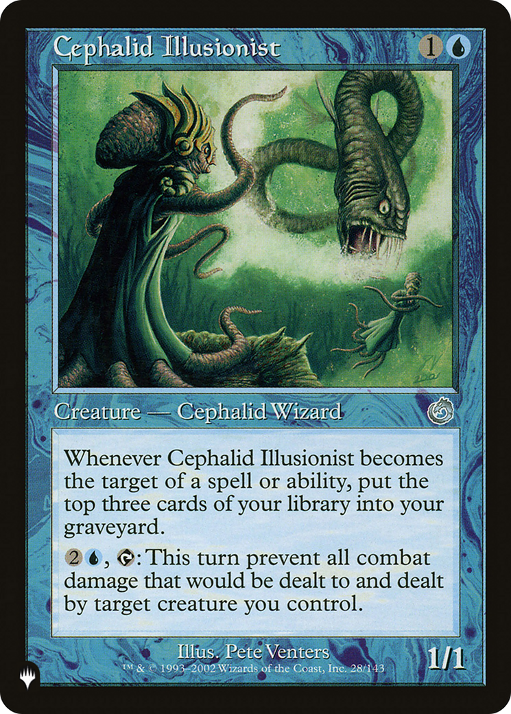 Cephalid Illusionist (LIST-028/143) - The List