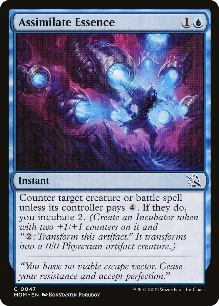 Assimilate Essence (MOM-047) - March of the Machine Foil