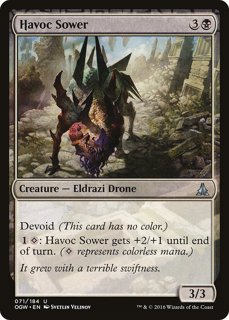 Havoc Sower (OGW-071) - Oath of the Gatewatch Foil