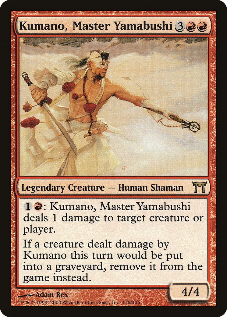 Kumano, Master Yamabushi (CHK-176) - Champions of Kamigawa