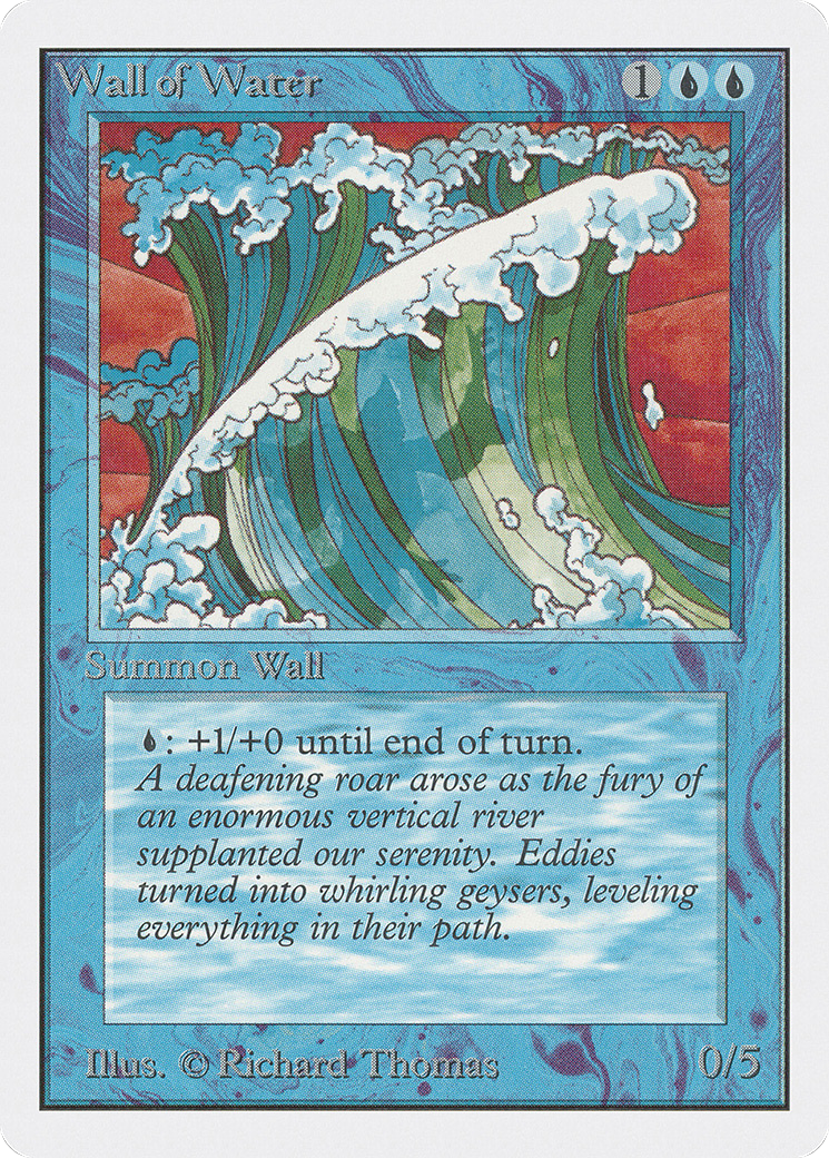 Wall of Water (2ED-91) - Unlimited Edition