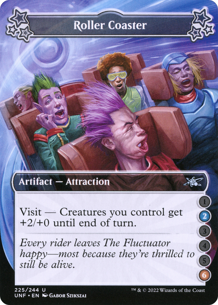 Roller Coaster (2-6) (UNF-225A) - Unfinity Foil