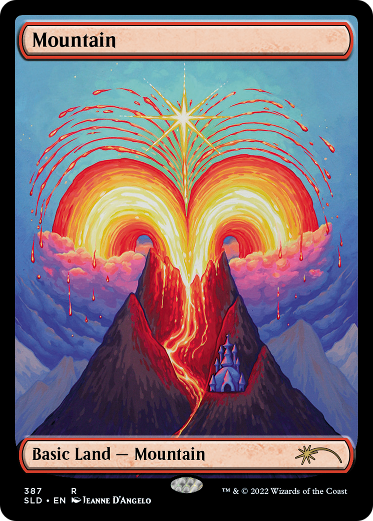 Mountain (387) (SLD-387) - Secret Lair Drop Foil