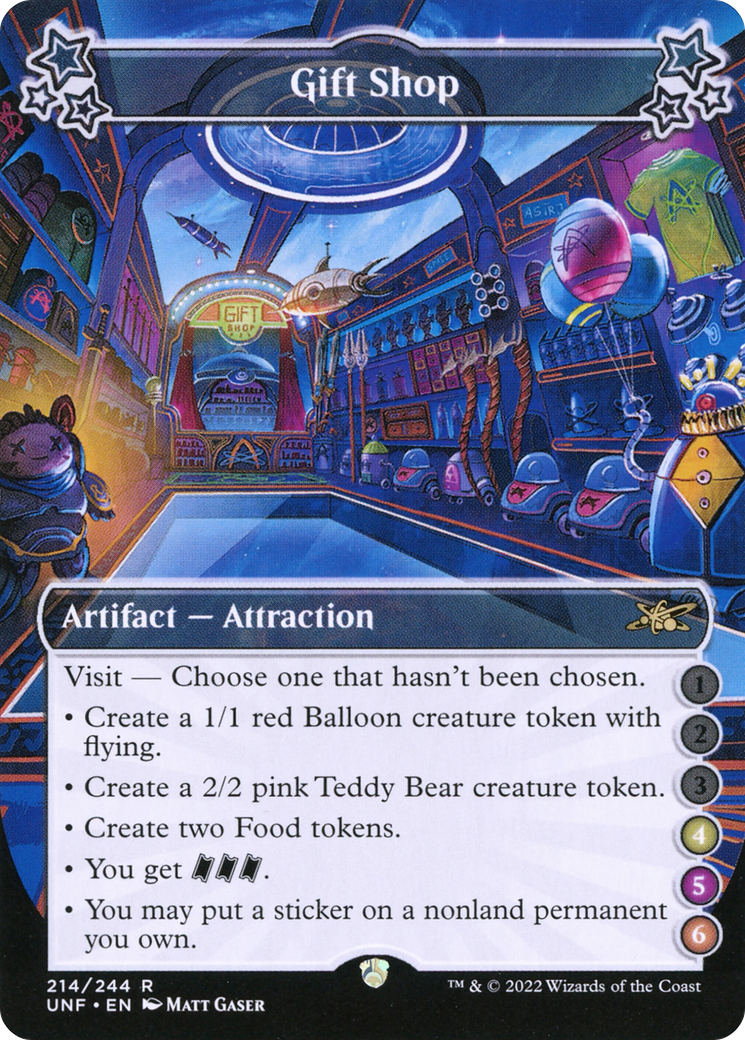 Gift Shop (4-5-6) (UNF-214B) - Unfinity Foil
