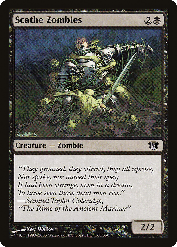 Scathe Zombies (8ED-160) - 8th Edition