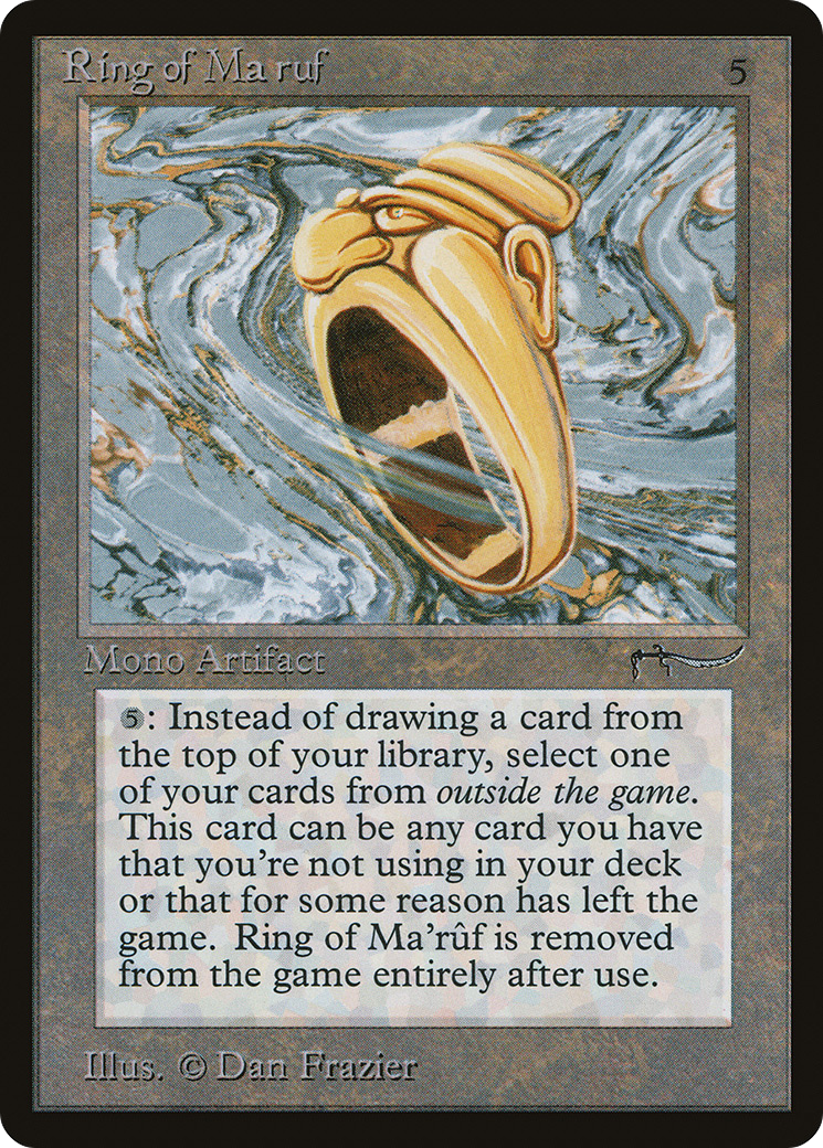 Ring of Ma'ruf (ARN-68) - Arabian Nights