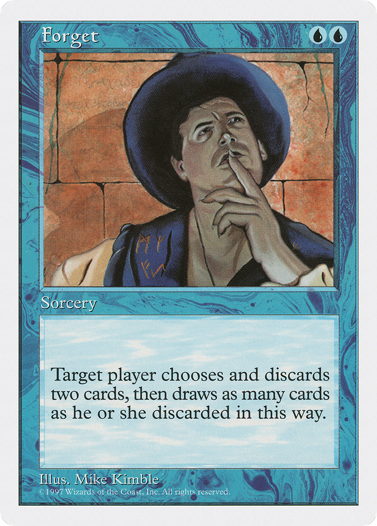 Forget (5ED-89) - Fifth Edition