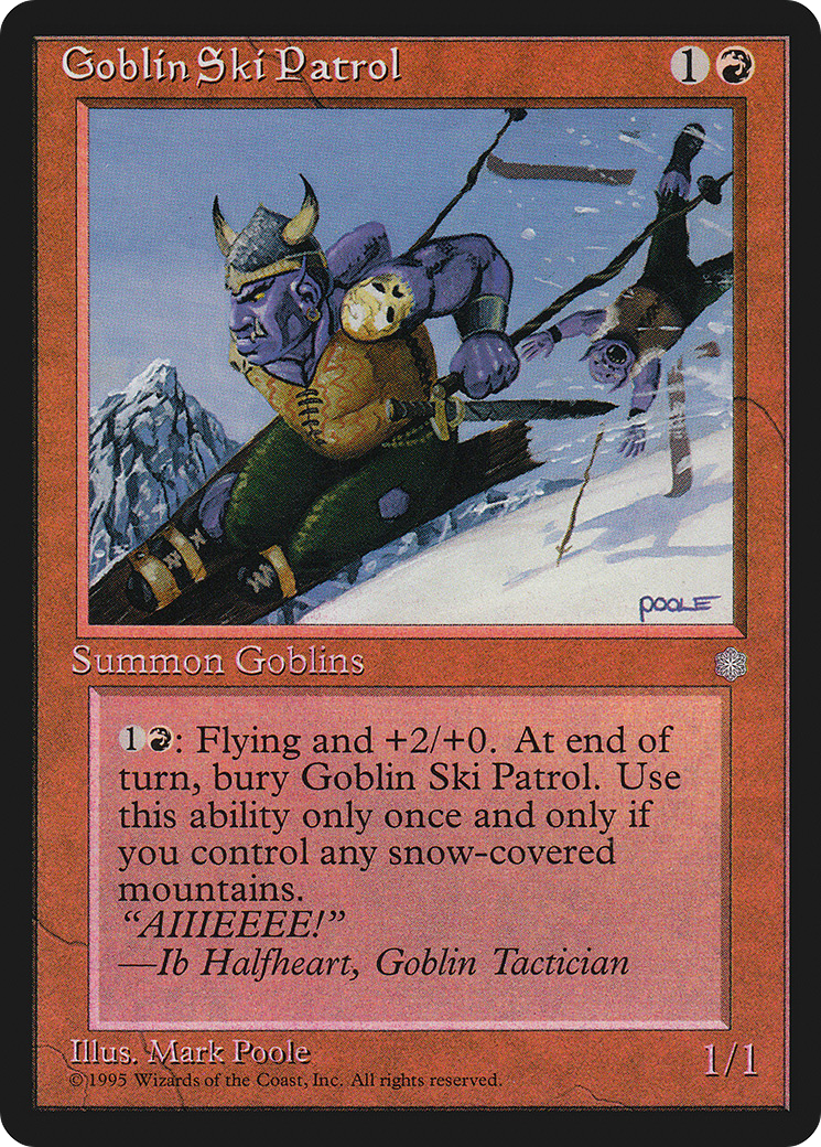 Goblin Ski Patrol (ICE-190) - Ice Age