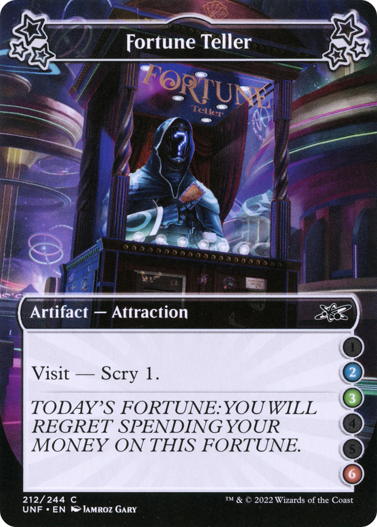 Fortune Teller (2-3-6) (UNF-212A) - Unfinity Foil