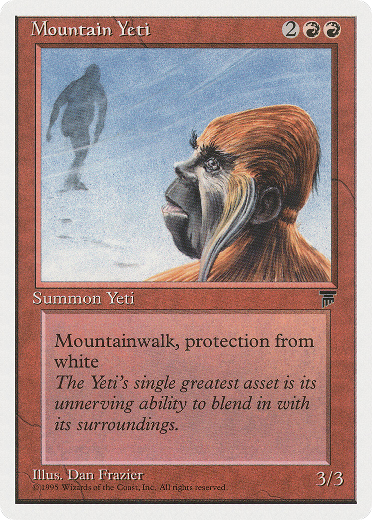 Mountain Yeti (CHR-53) - Chronicles