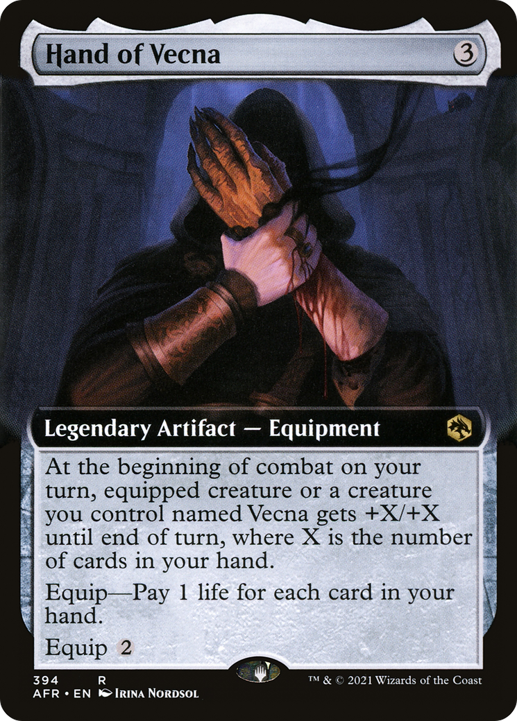 Hand of Vecna (Extended Art) (AFR-394) - Adventures in the Forgotten Realms: (Extended Art)