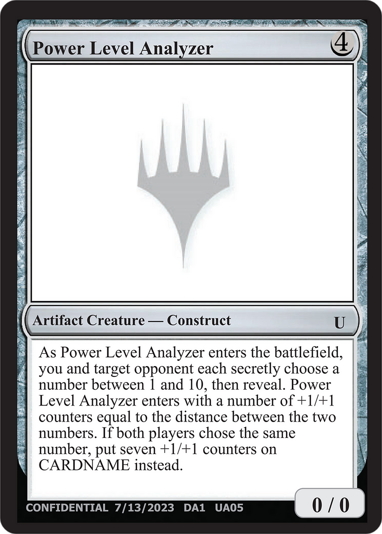Power Level Analyzer (UNK-UA05c) - Unknown Event