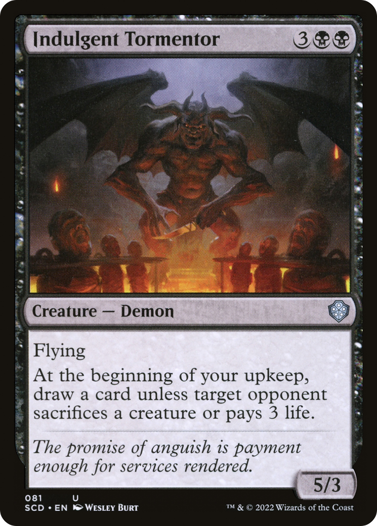 Indulgent Tormentor (SCD-081) - Starter Commander Decks