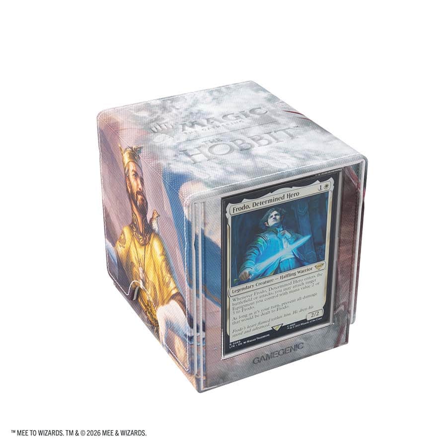 Magic: The Gathering - The Hobbit - Sidekick PRO 100+ XL - Bard King Of Dale And Smaug Wicked Worm