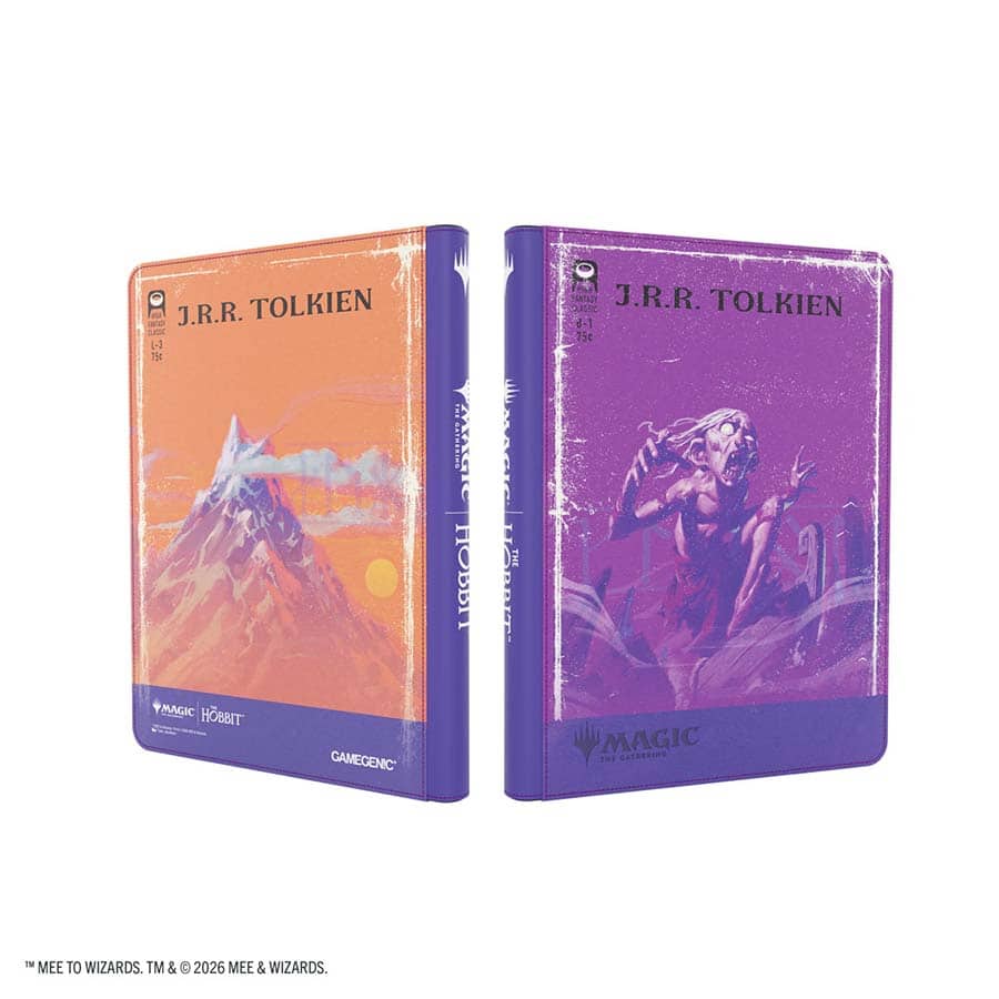 Magic: The Gathering - The Hobbit - Zip-Up Album 18-Pocket - Gollum Riddle Master And The Lonely Mountain
