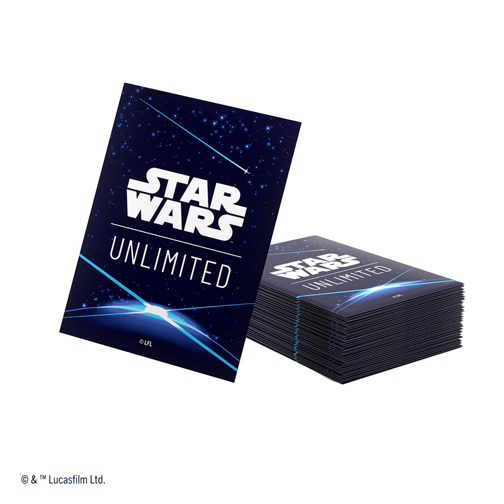 Standard - Card Back Blue - Art Card Sleeves (60ct)