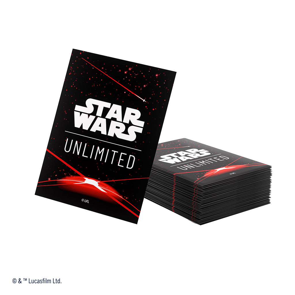 Standard - Card Back Red - Art Card Sleeves (60ct)
