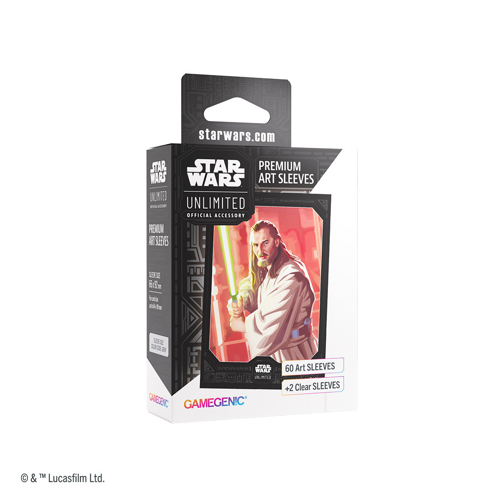 Standard - Qui-Gon Jinn - Art Card Sleeves (60ct)