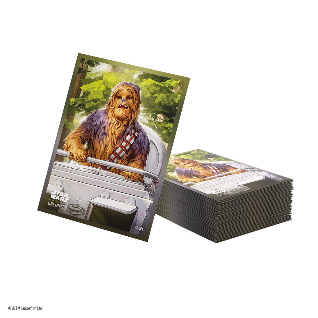 Standard - Chewbacca - Premium Art Card Sleeves (80ct) Star Wars: Unlimited