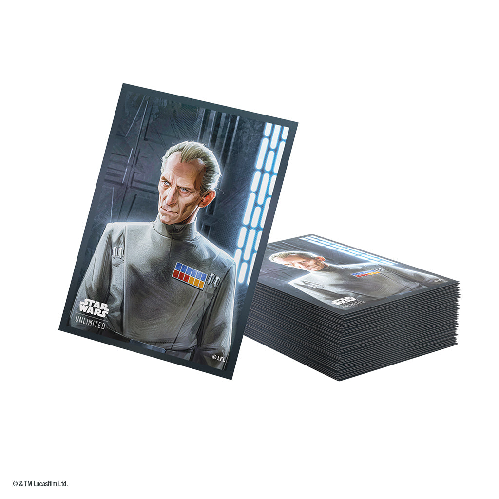 Standard - Grand Moff Tarkin - Premium Art Card Sleeves (80ct) Star Wars: Unlimited