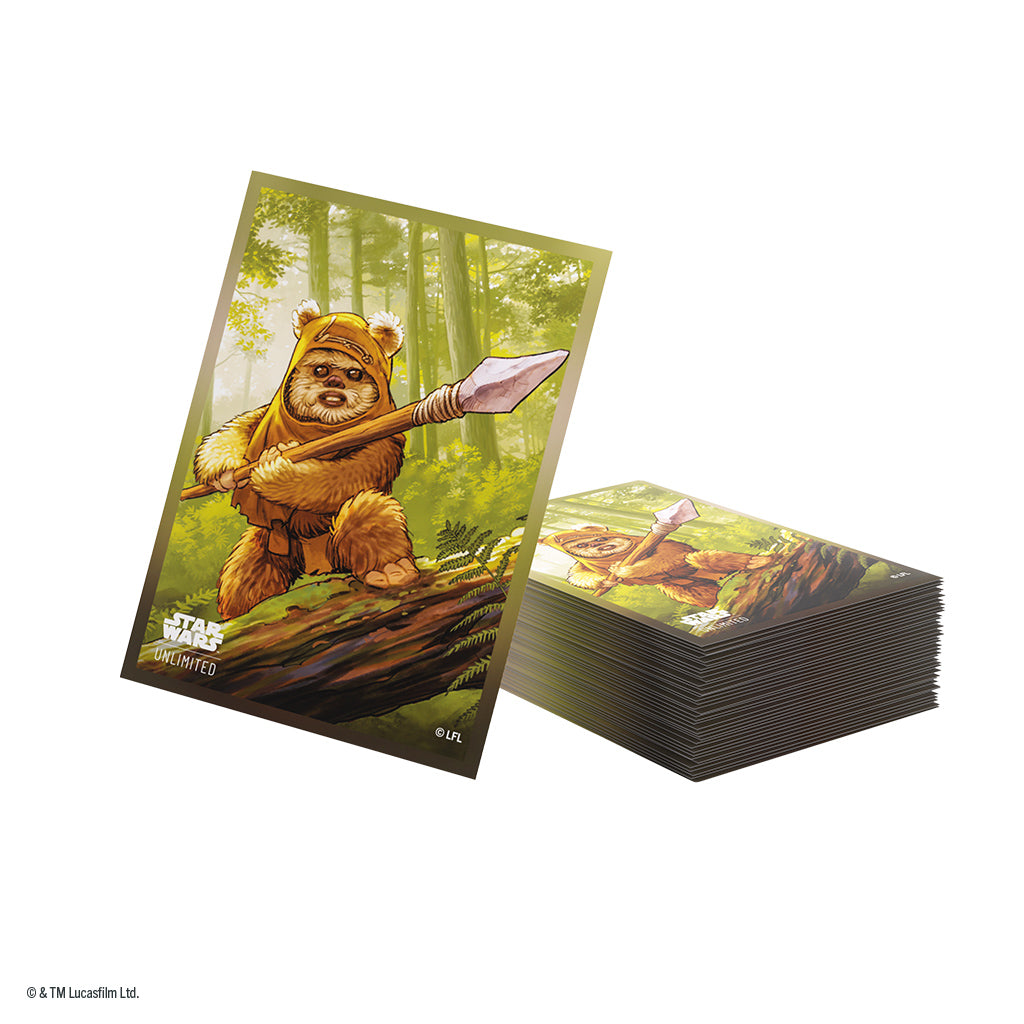 Standard - Wicket - Premium Art Card Sleeves (80ct) Star Wars: Unlimited