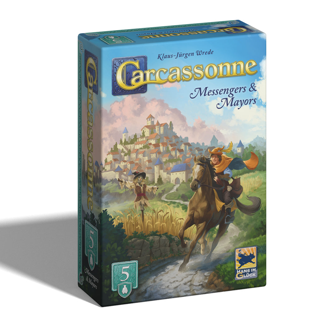 Carcassonne Exp 5 (V3.1) - Messengers & Mayors