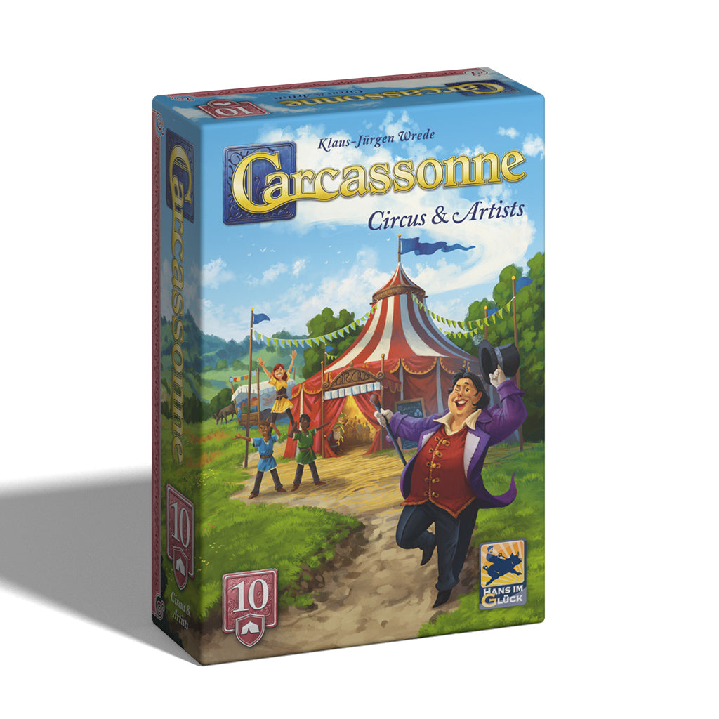 Carcassonne Exp10 (V3.1) - Circus & Artists