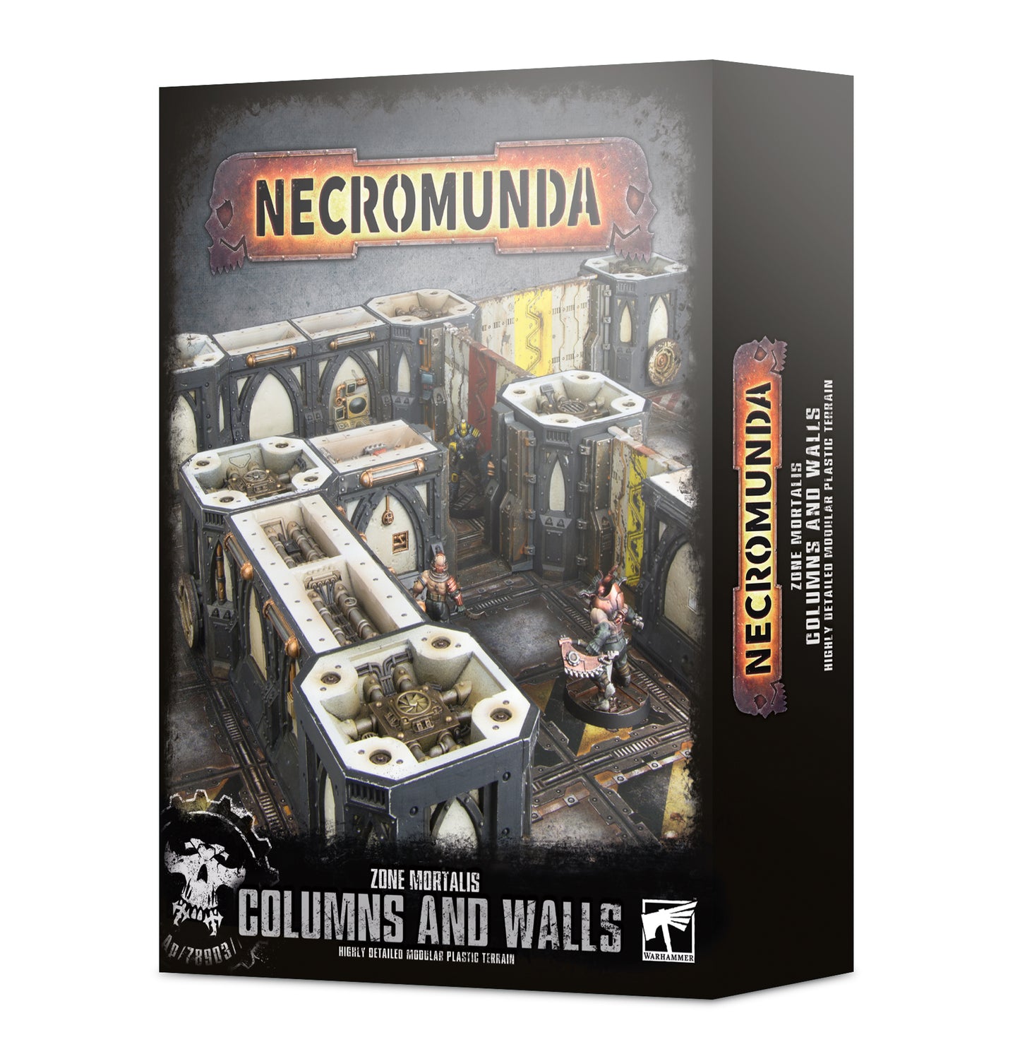 Warhammer Necromunda - Zone Mortalis Columns and Walls