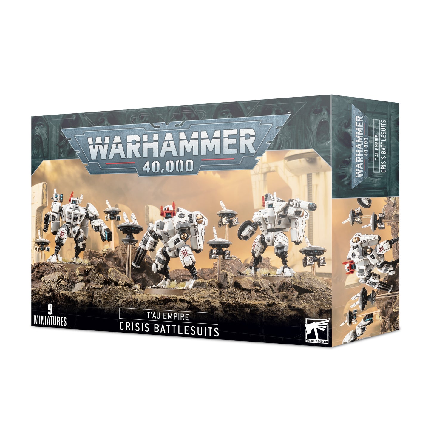 Warhammer 40k - T'au Empire - Crisis Battlesuits