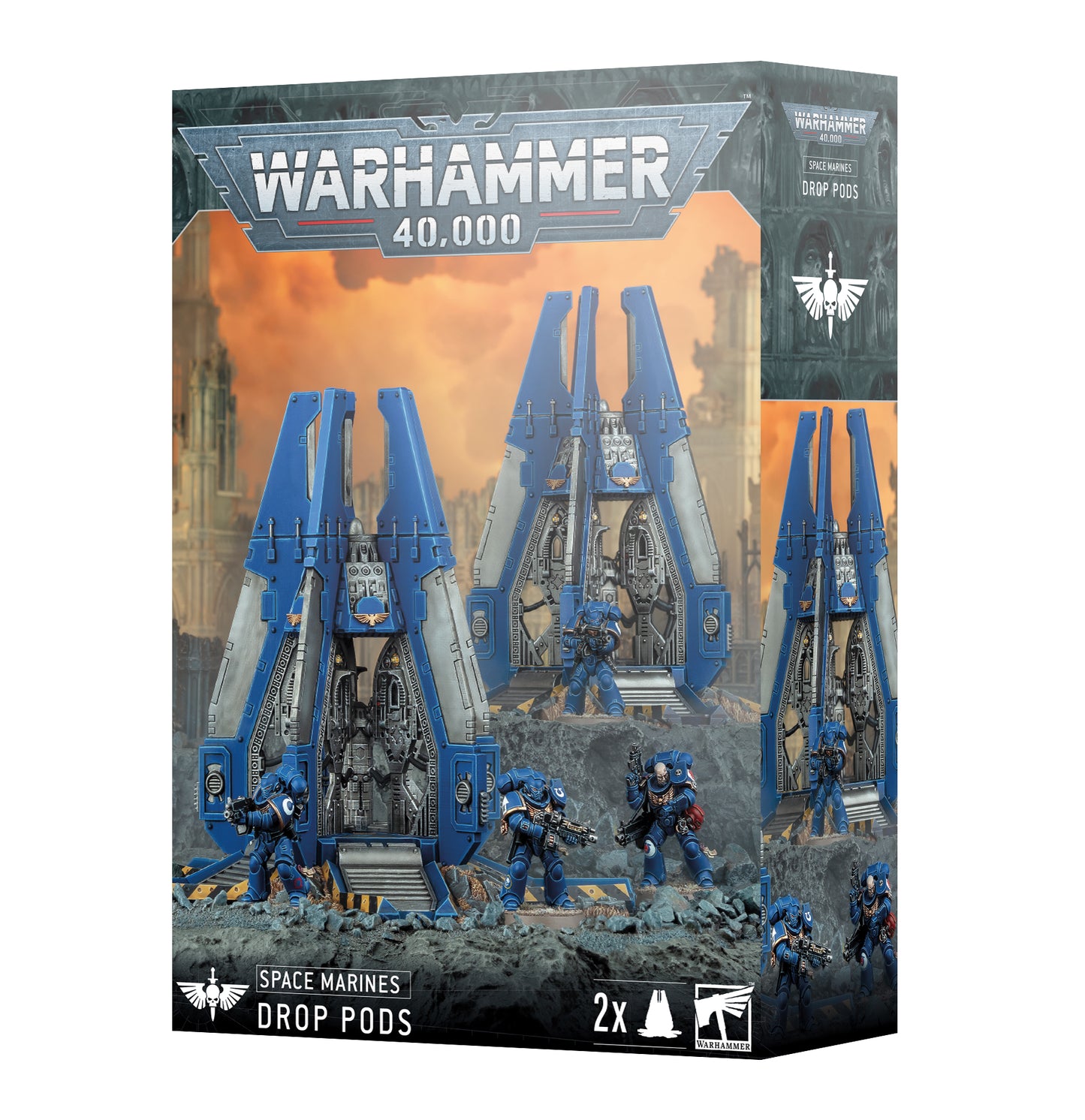 Warhammer - Space Marines - Drop Pods