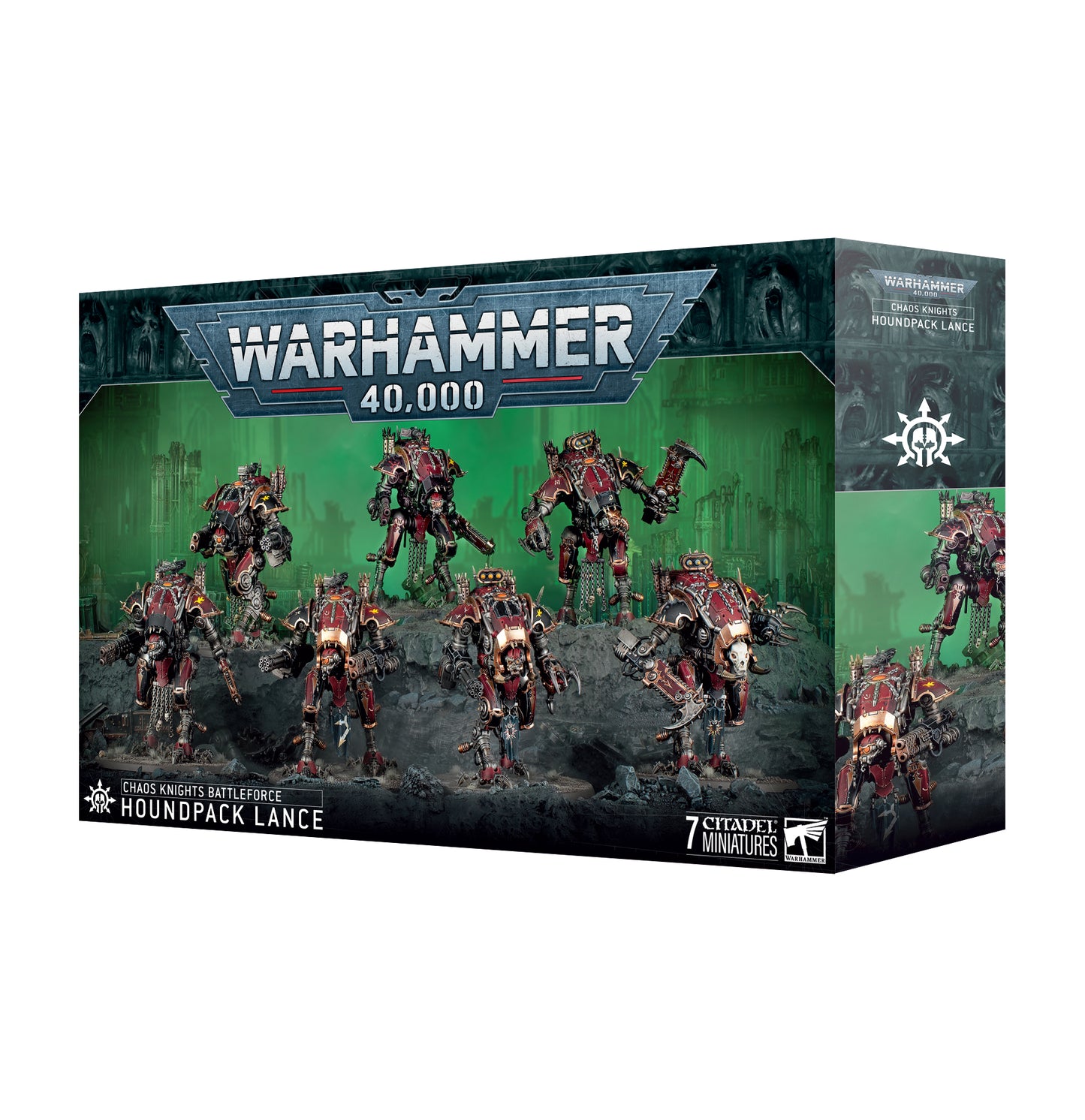Warhammer - Chaos Knights Battleforce - Houndpack Lance