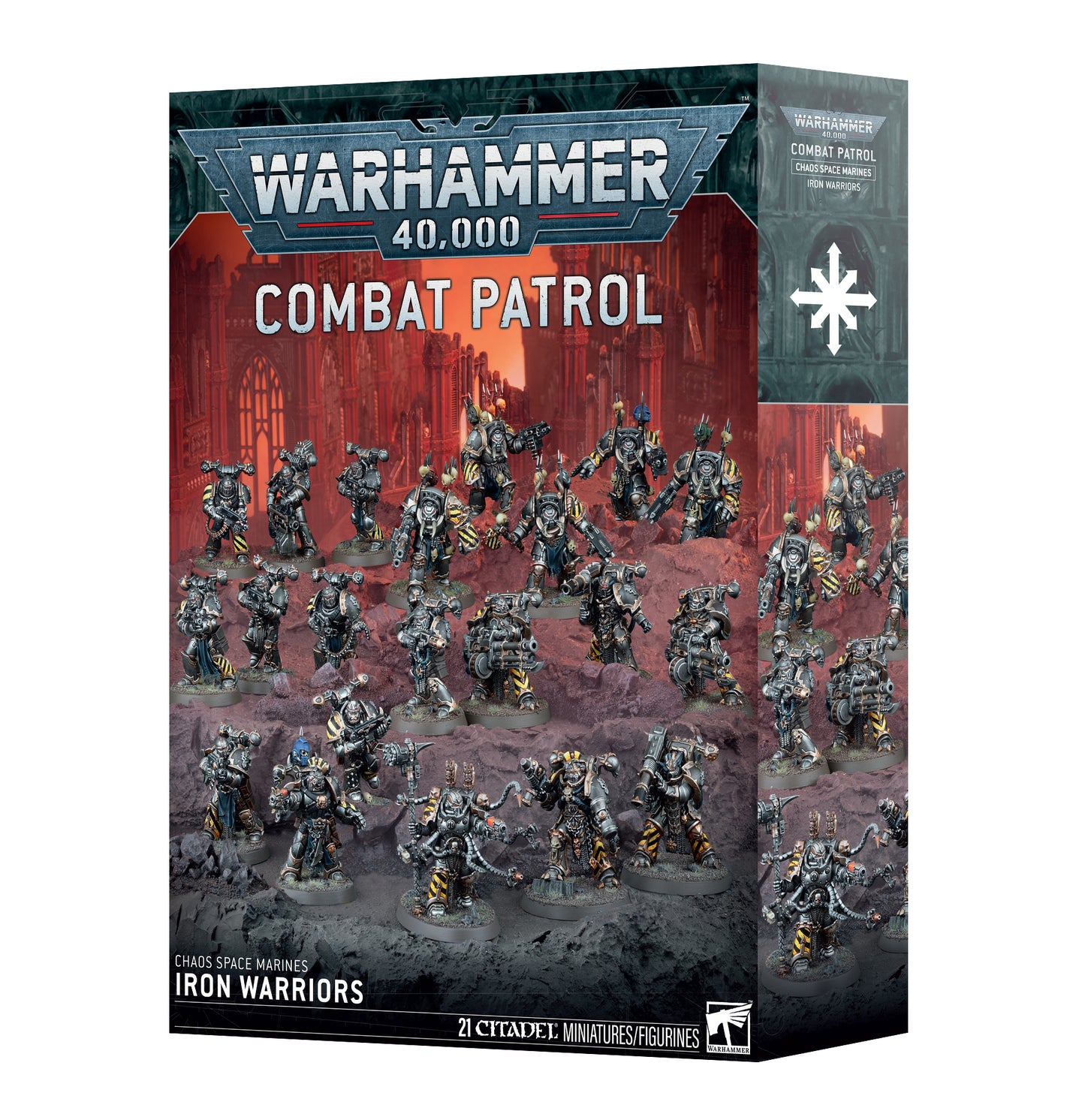 Warhammer 40k - Chaos Space Marines: Iron Warriors - Combat Patrol