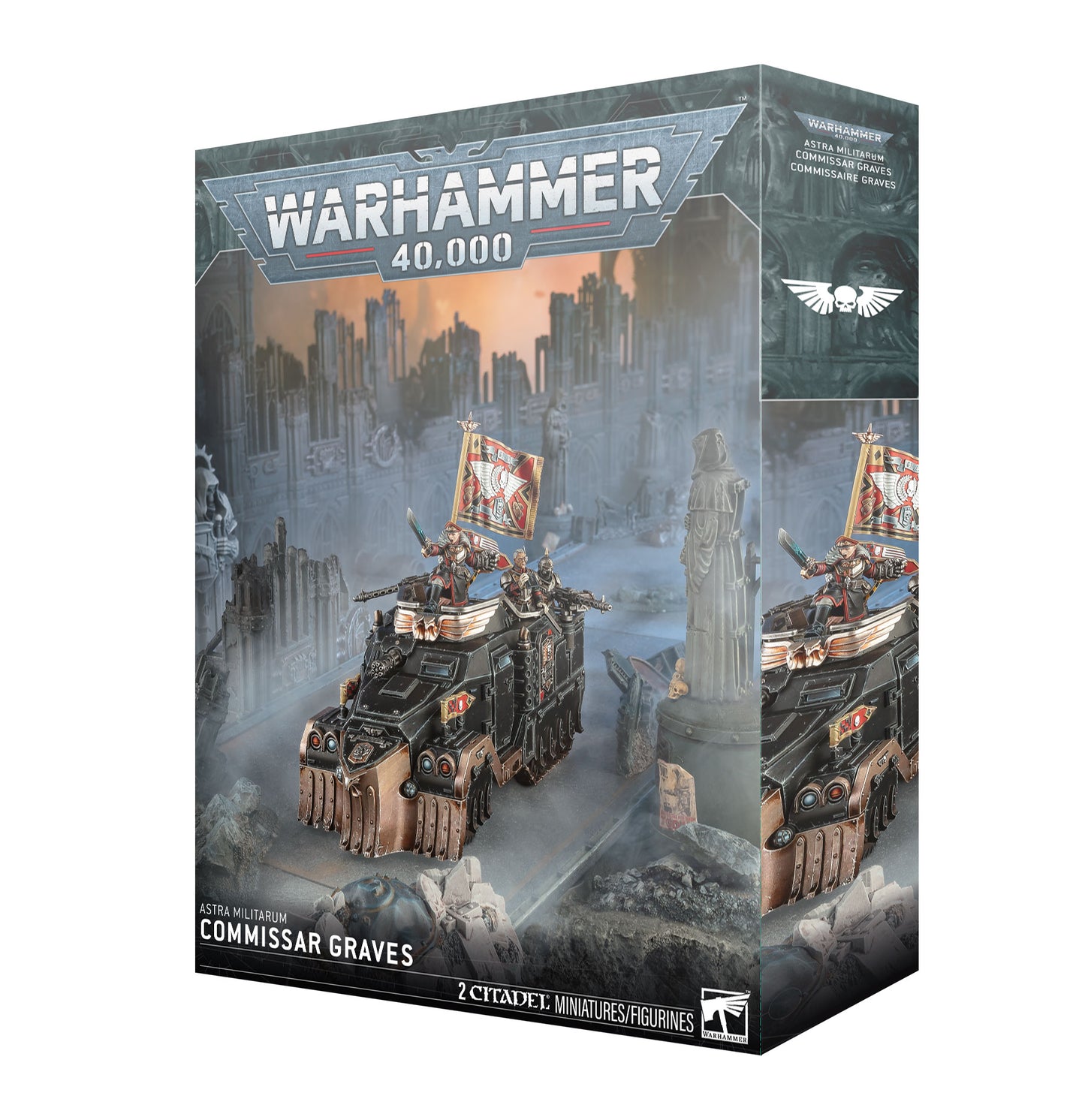 Warhammer 40k - Astra Militarum - Commissar Graves