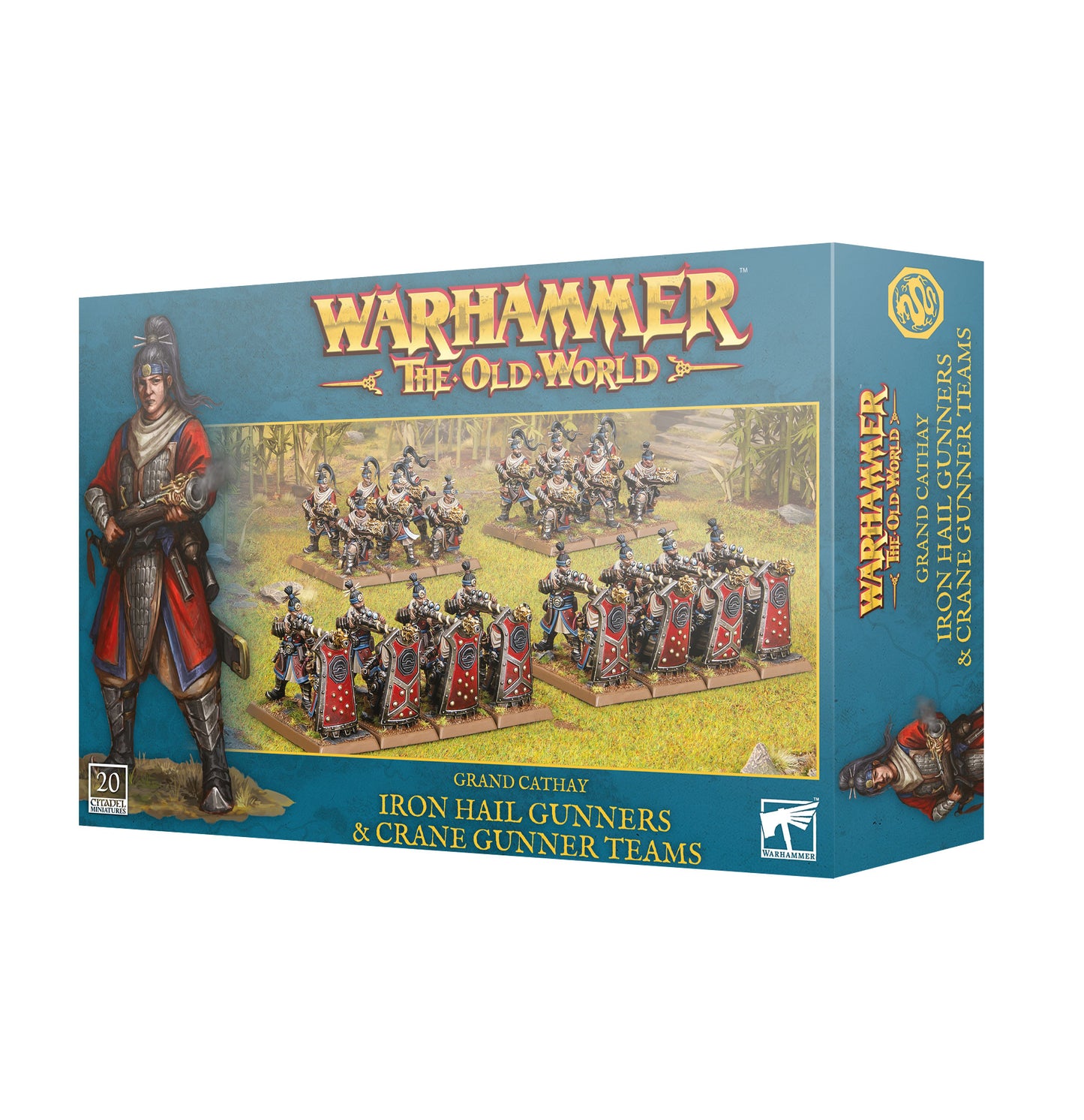 Warhammer The Old World - Grand Cathay - Iron Hail Gunners & Crane Gunner Teams