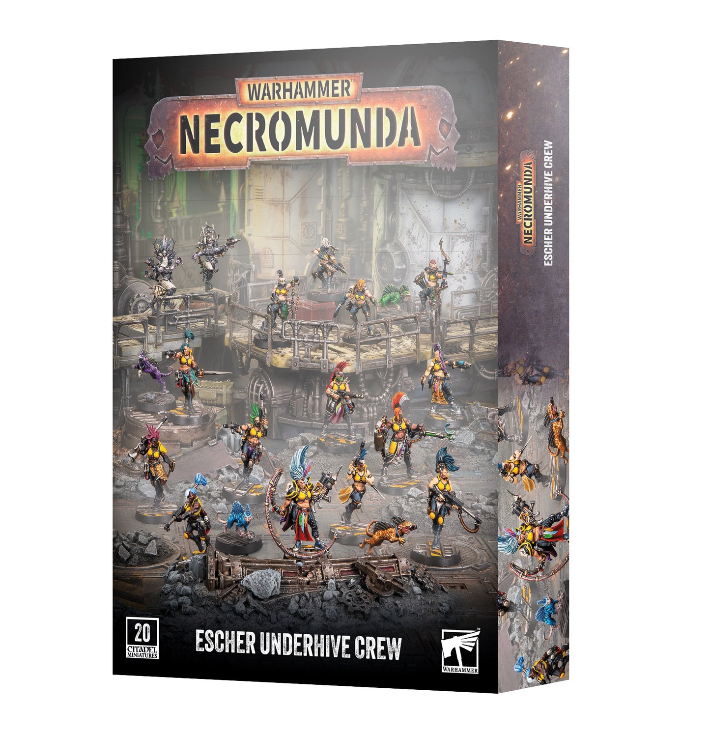 Warhammer Necromunda - Escher Underhive Crew