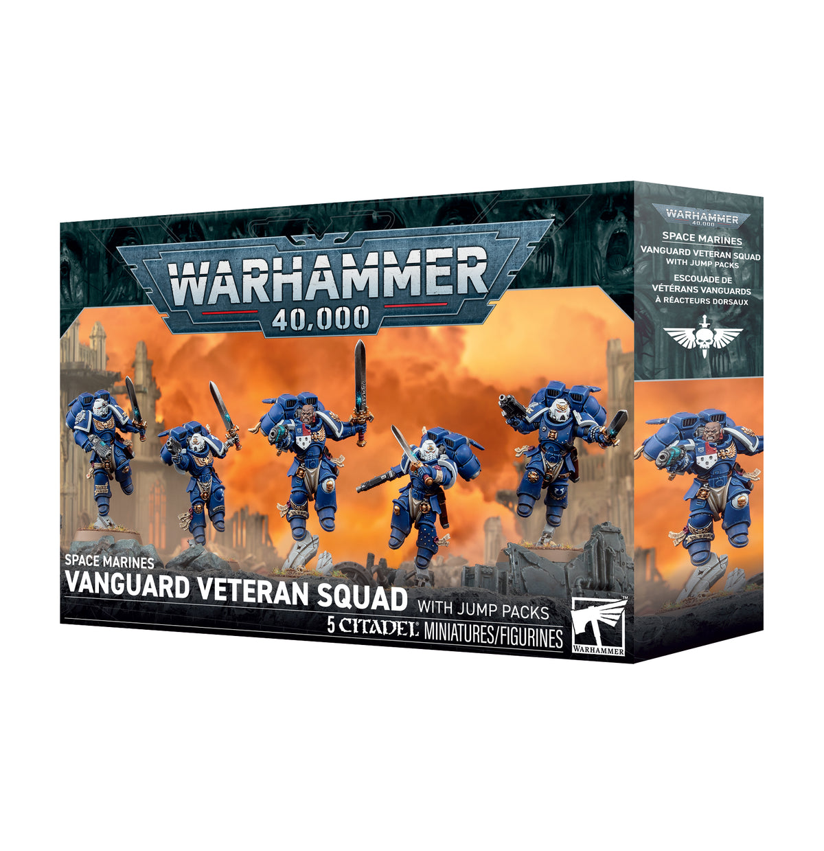 Warhammer 40k - Space Marines - Vanguard Veteran Squad w/ Jump Packs