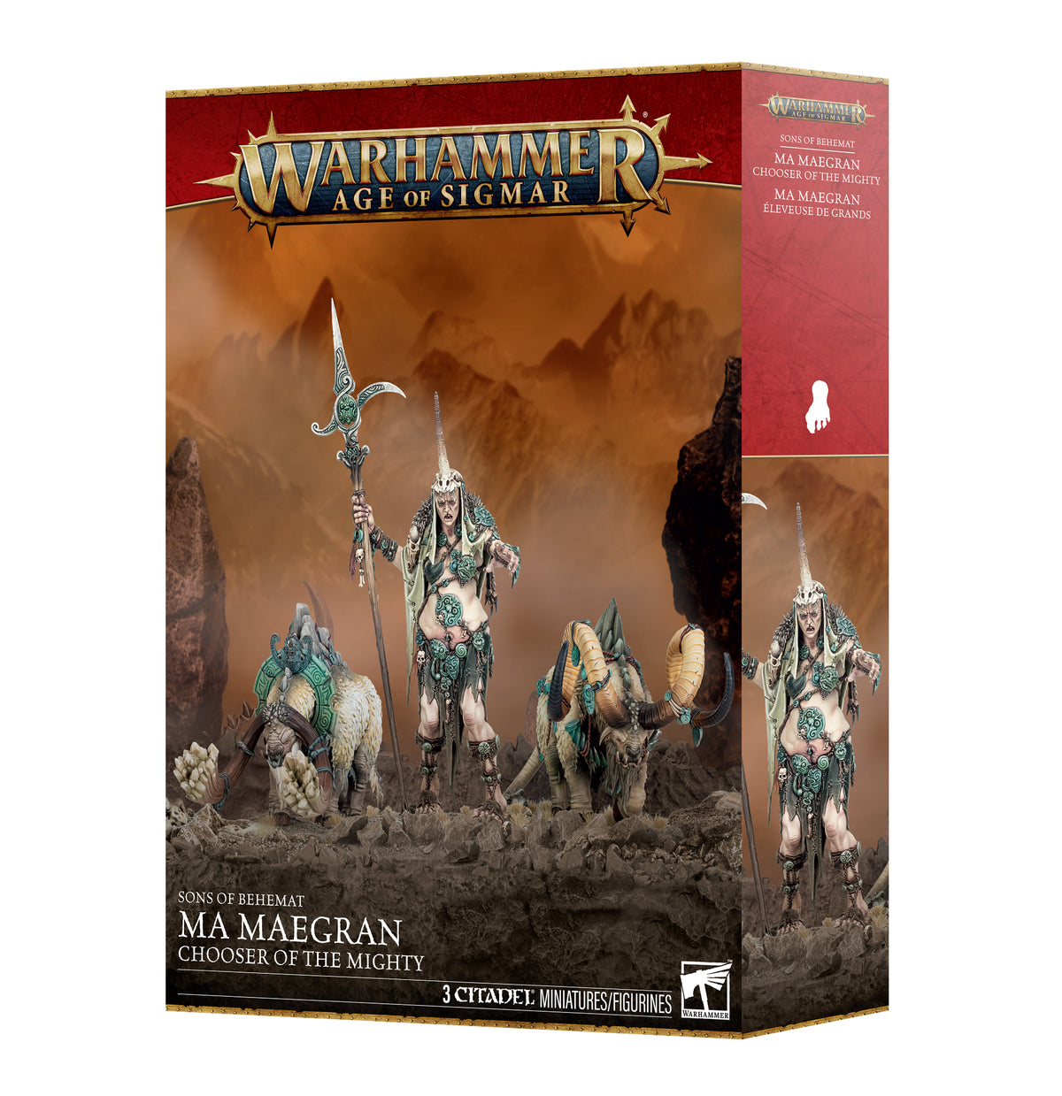 Warhammer: Age of Sigmar - Sons of Behemat - Ma Maegran – Chooser of the Mighty
