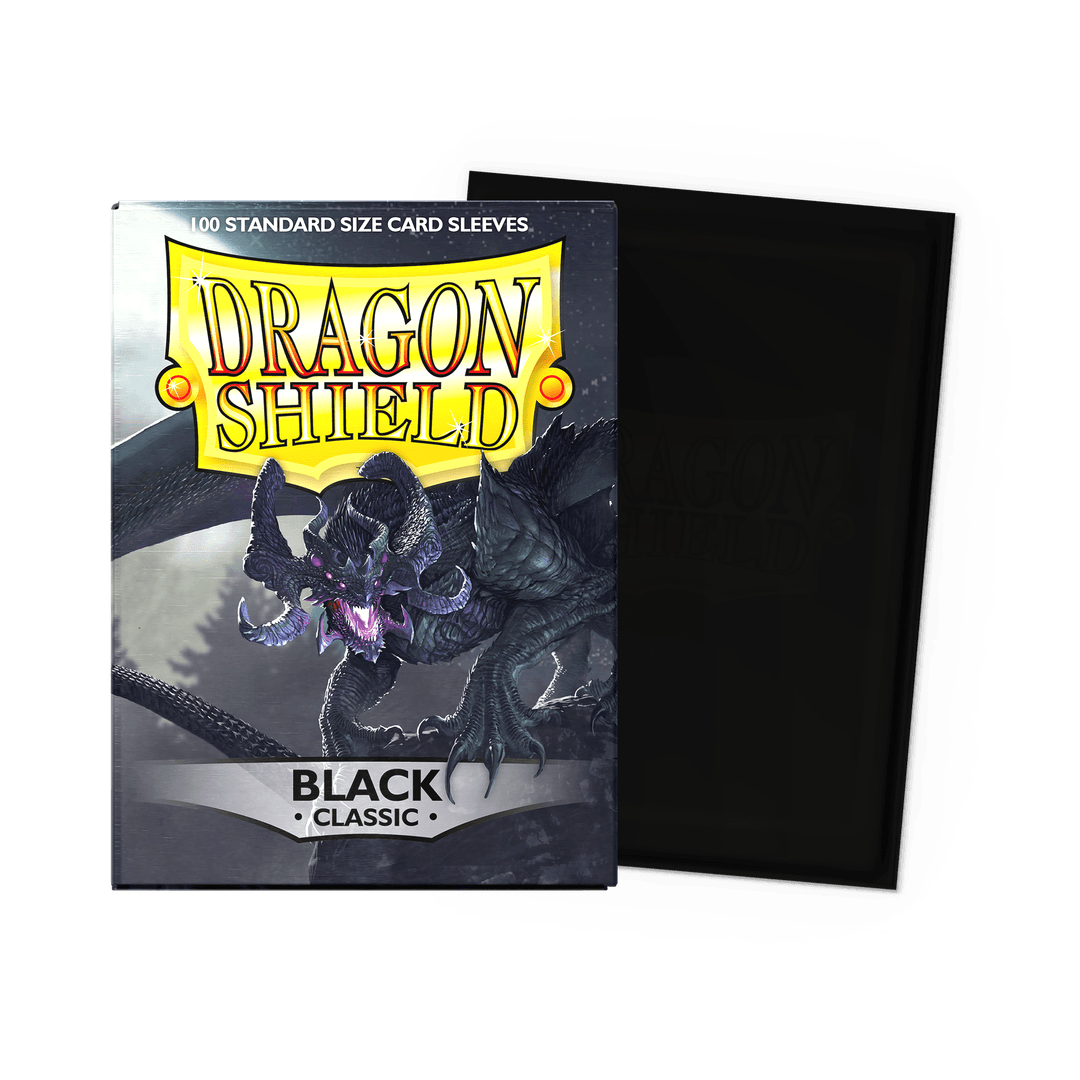Standard - Black - Classic Sleeves (100ct)