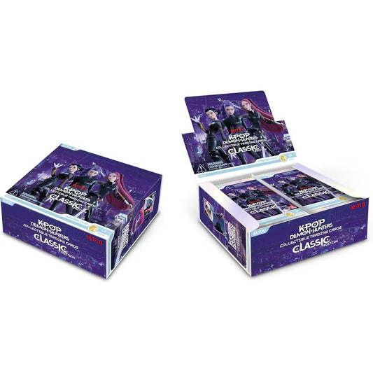 KPop Demon Hunters Collectible Cards - Classic Edition - Foil Booster Box (20 Packs)
