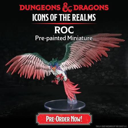 Dungeons & Dragons: Icons of the Realms - Roc - Pre-Painted