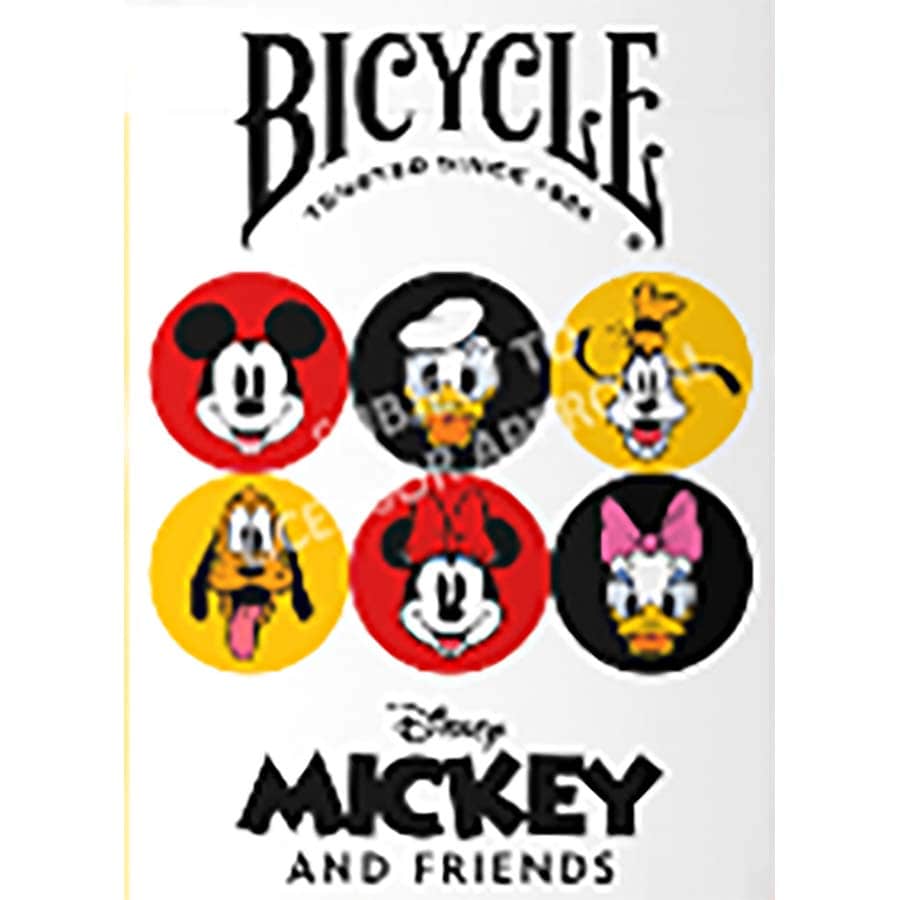 Bicycle Playing Cards: Disney - Mickey and Friends (Preorder March 2025)