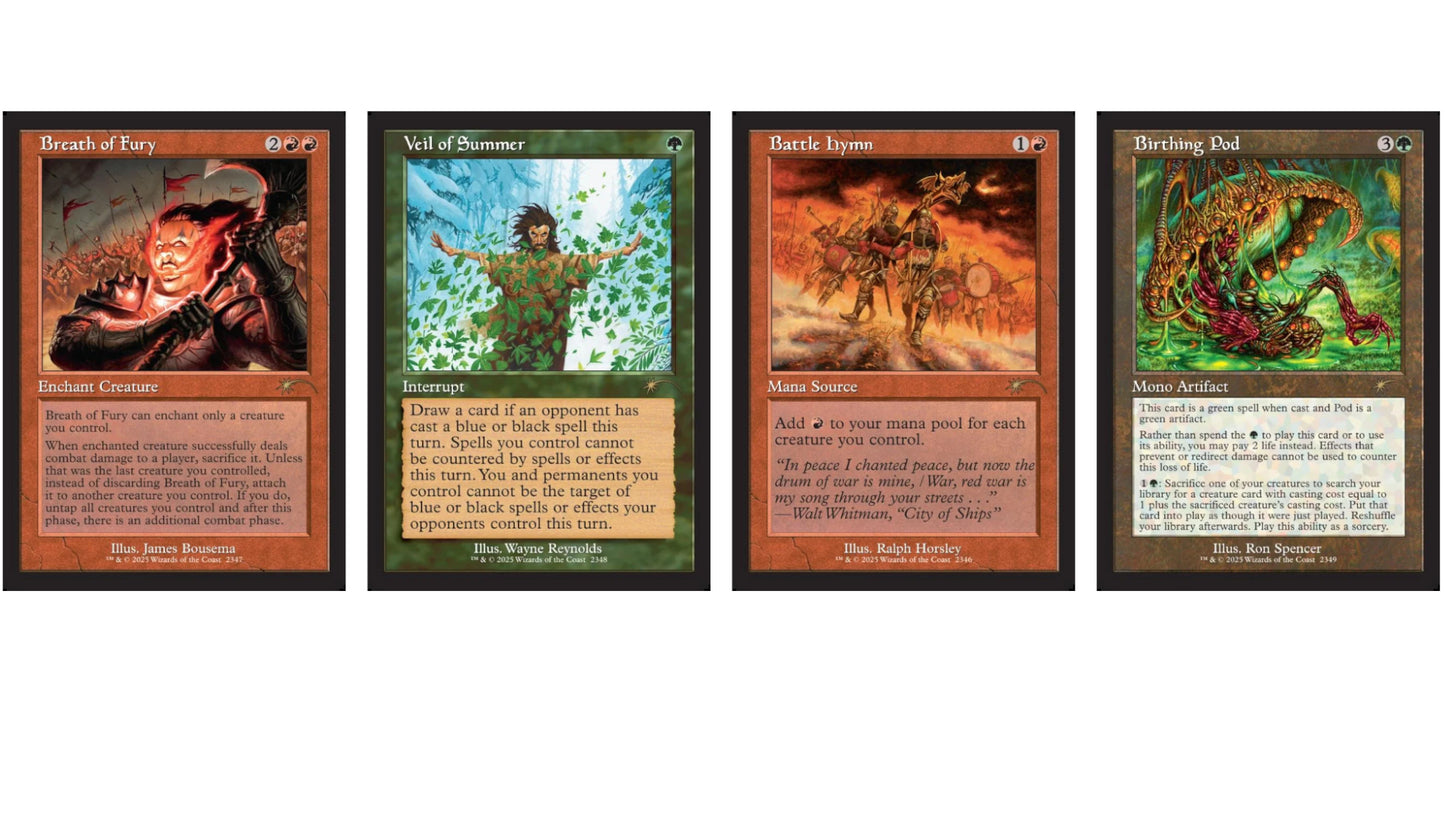 Magic the Gathering - Secret Lair - Back in My Day! - Traditional Foil