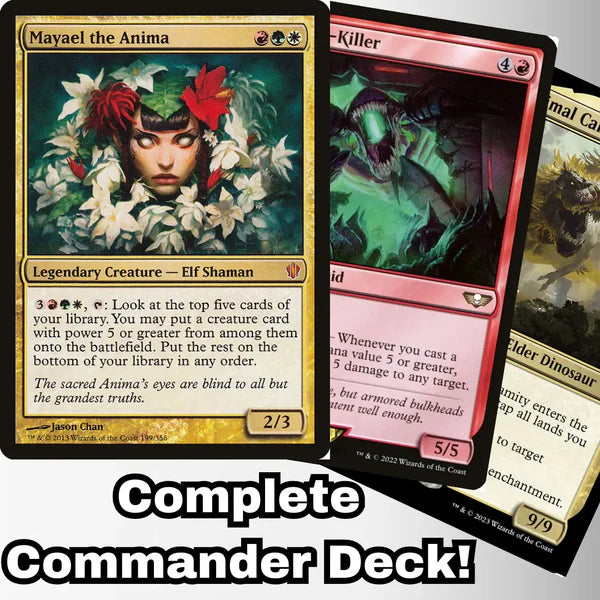 Magic the Gathering - Mayael the Anima - Custom Built Commander Deck